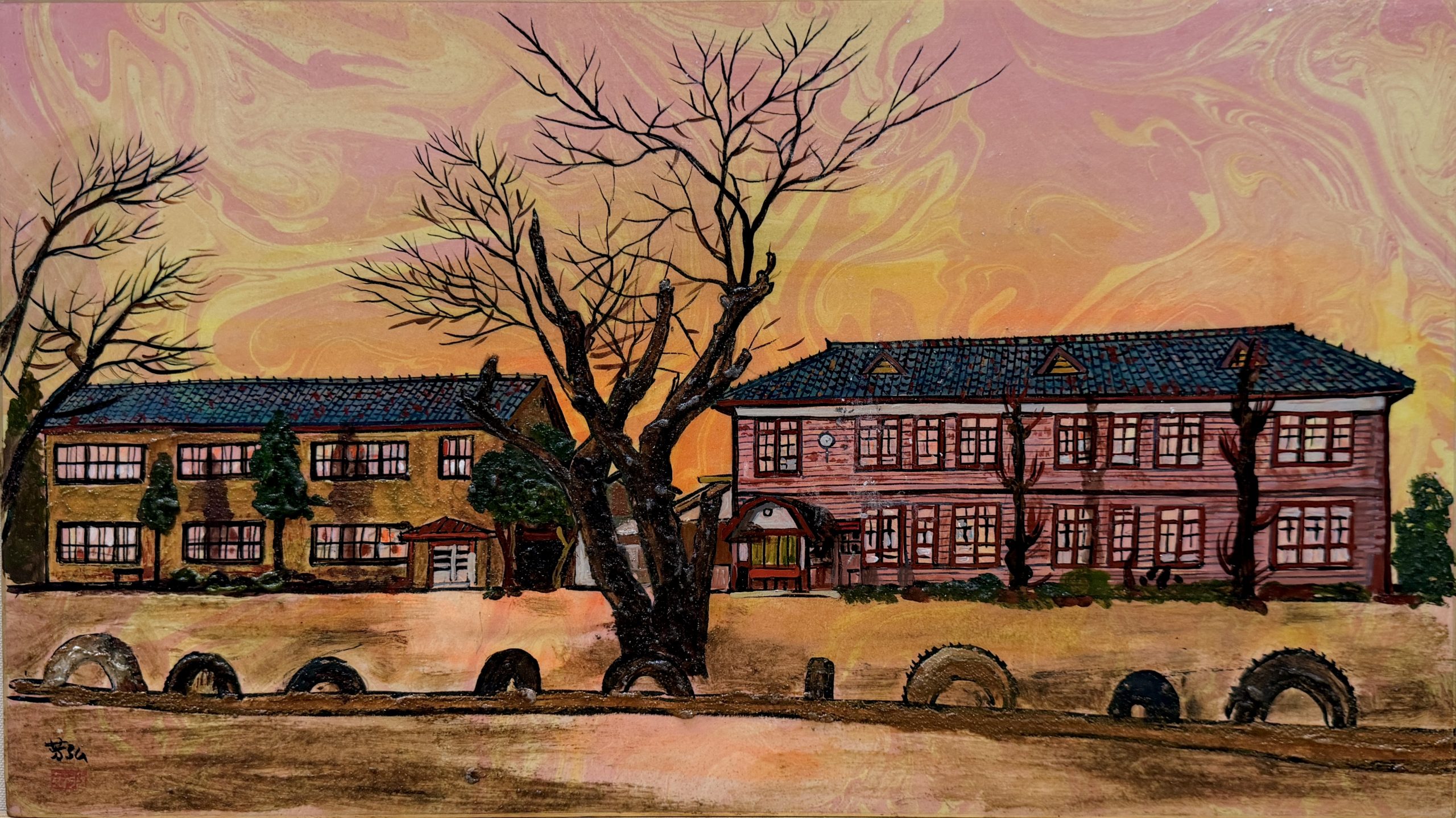 中瀬小学校(廃校前) 深谷1000景